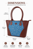 Pushp Neel Women Laptop Tote Bag