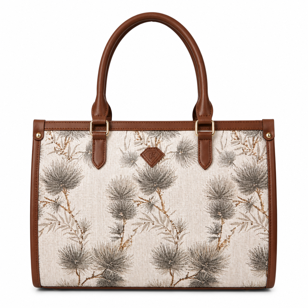 Vanika Heritage Women Laptop Tote Bag