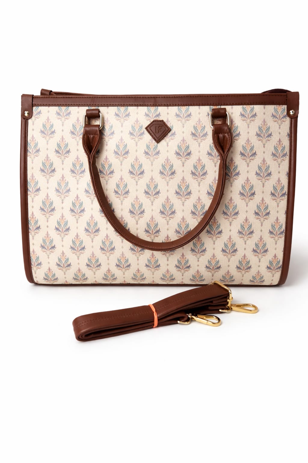 Vatika Heritage Women Laptop Tote Bag