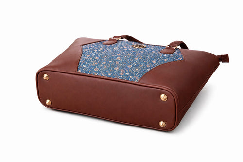 Pushp Neel Women Laptop Tote Bag