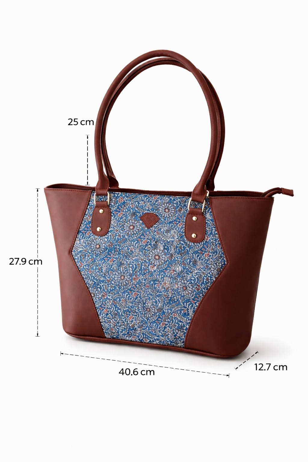 Pushp Neel Women Laptop Tote Bag