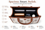 Vanika Heritage Women Laptop Tote Bag