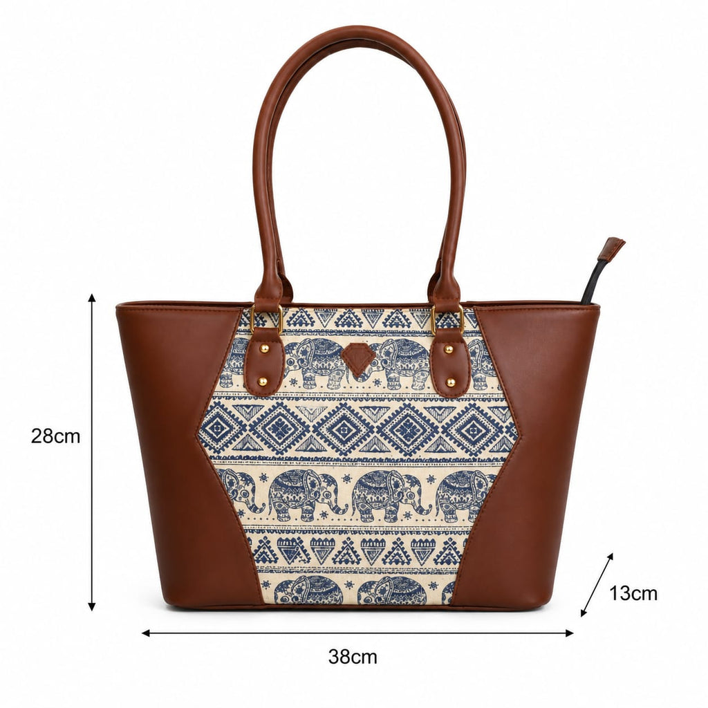 Vasudha Women Laptop Tote Bag