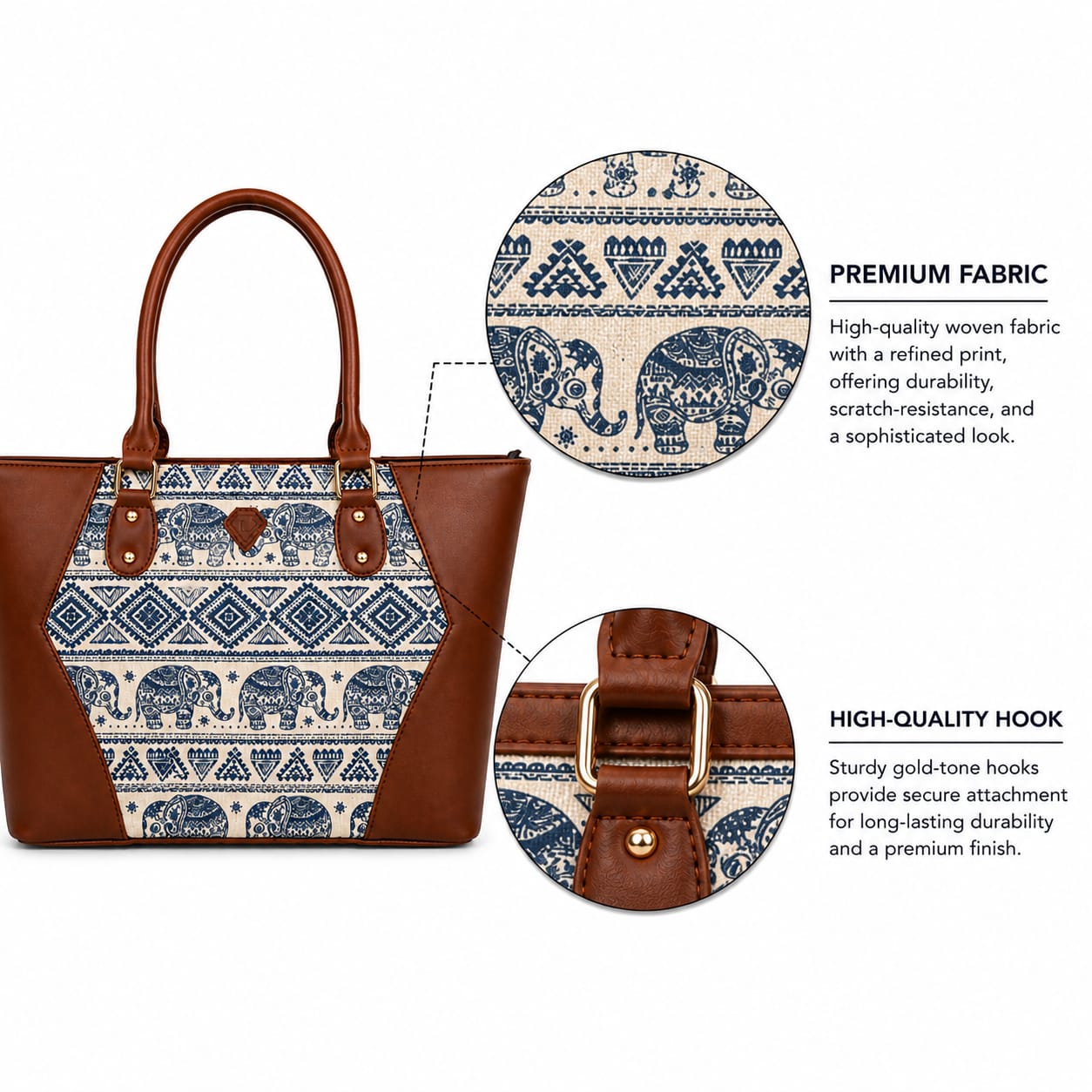 Vasudha Women Laptop Tote Bag