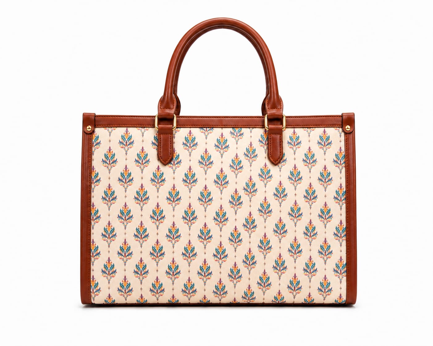 Vatika Heritage Women Laptop Tote Bag
